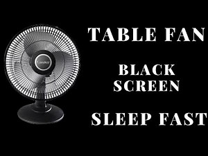 BEST FAN NOISE Table Fan BLACK SCREEN | SLEEP FAST