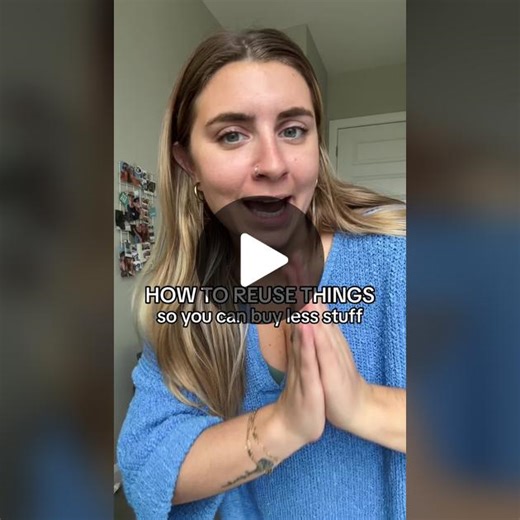 there is a reason the say REUSE before recycle… #lowwastelifestyle #lowwaste #reuse #reusable #sustainablehacks #ecogirlcheck #ecofriendlyproducts #ecohacks #savemoney #ecofriendlyliving #sustainablelifestyle #sustainablehabits