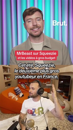 MrBeast partage son avis sur Squeezie et les vidéos ambitieuses