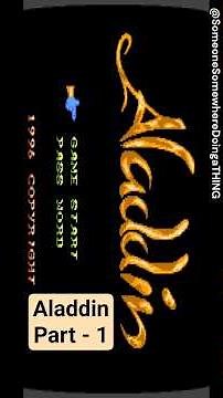 Aladdin Part1 1993 NES game (unlicensed version) Full gameplay #aladdin, #nes, #nintendo, #nostalgia