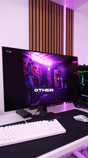 ToasterzTech | Testing the worlds first true black Glossy OLED gaming monitor... | Instagram