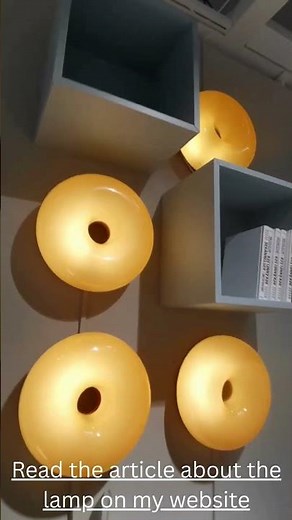 IKEA VARMBLIXT Donut Lamp – Modern Lighting Inspiration