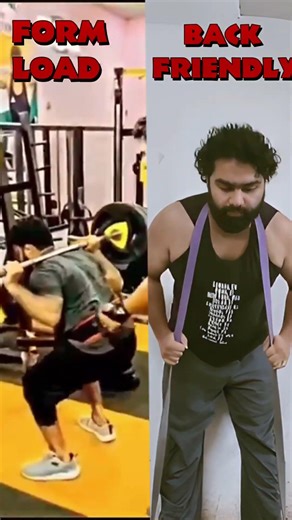 Fix Back Tilt in Squats | Back Extension for Better Squat Balance#shorts