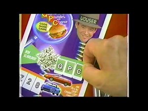 Mcdonald's New Code Name Game inspired by Disney's Inspector Gadget TV Commercial 1999