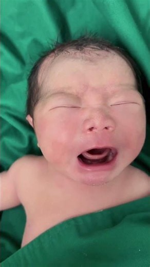 😭 Tiny Tears, Big Cuteness! 🥺👶 #shorts #cute #viral #crying #baby #newborn #youtubeshorts