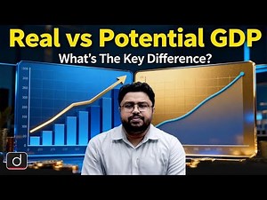 Real vs Potential GDP Explained | Key Differences You Must Know! | UPSC | Drishti IAS English