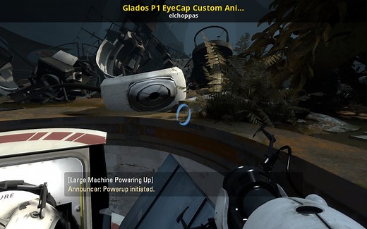 Glados P1 EyeCap Custom Animation Mod for Portal 2 | P2 Mods