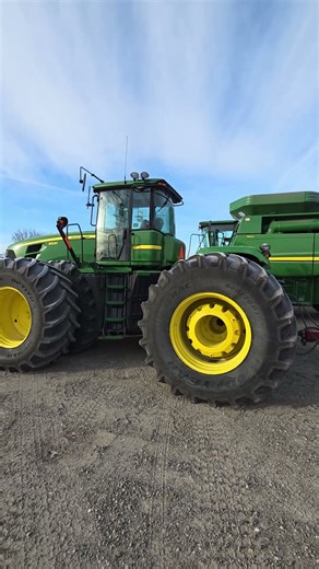 John Deere 9630 + культиватор Tigermate 2