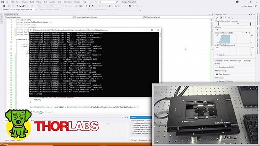 使用C#程序控制Kinesis® BBD300系列控制器