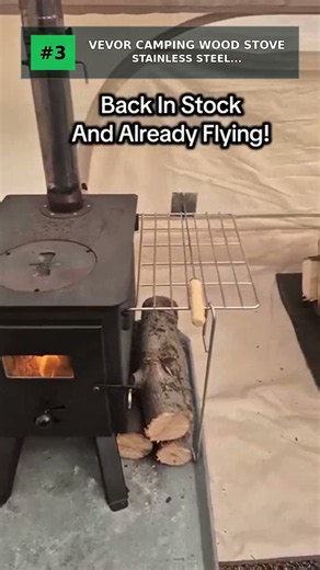 Top 5 Camping Wood Stoves 2026 #shorts