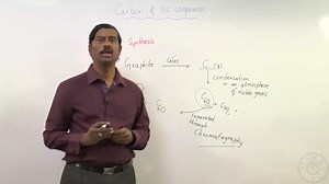 Synthesis of graphite and fullerene