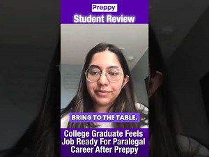Preppy Paralegal Program Review | College Graduate Feels Job-Ready with Preppy's Paralegal Program