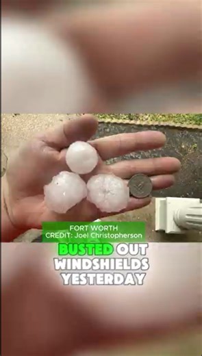 Were you caught in the storm!? Severe storms impacted Fort Worth and surrounding areas on Sunday, June 1, 2025, bringing large hail and damaging winds. Residents reported hailstones as large as baseballs and lasted for 10 to 15 minutes. The hardest hit areas were Fort Worth, Arlington, Weatherford, and Everman, where hail broke patio furniture, caused tree debris, shattered car windshields, and went through patio awnings. | HailTrace