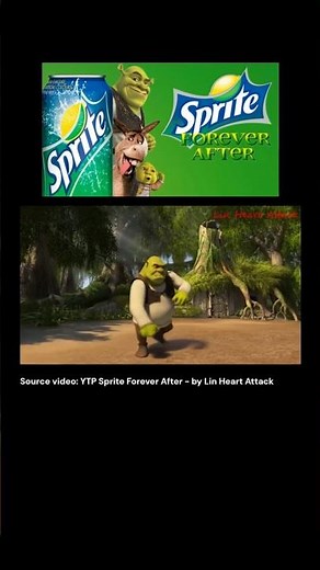 YTP: Sprite Forever After (‪@LinHeartAttack‬) - Shrek is Donkey Kong #ytpshorts #shrekforeverafter
