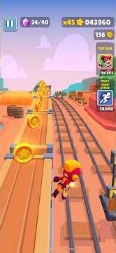 subway surfers no powerups 1:06 minutes #subwaysurfers #subwaysurfs #gaming #sybotv