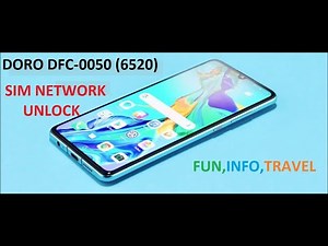 DORO DFC-0050 (6520) SIM NETWORK UNLOCK NCK DONGLE