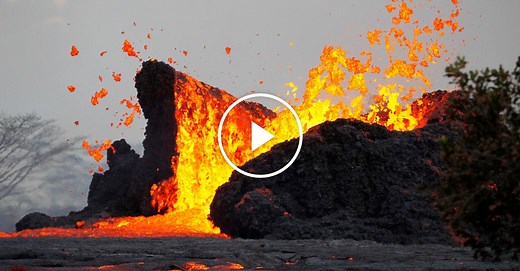 Volcanic Eruption in Hawaii: Lava, Ash and Toxic Fumes