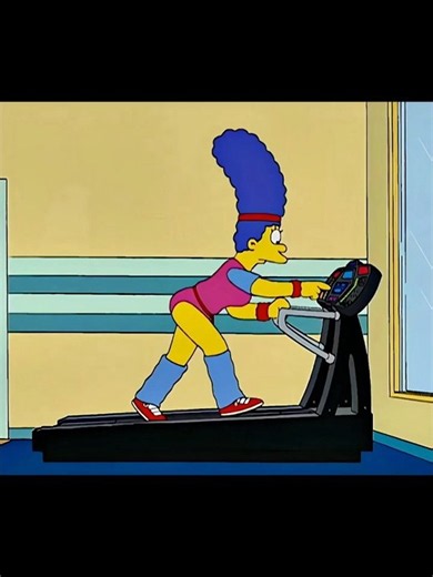 Marge went to Gym #shorts #simpsons #thesimpsons #cartoon #viral #viralvideo