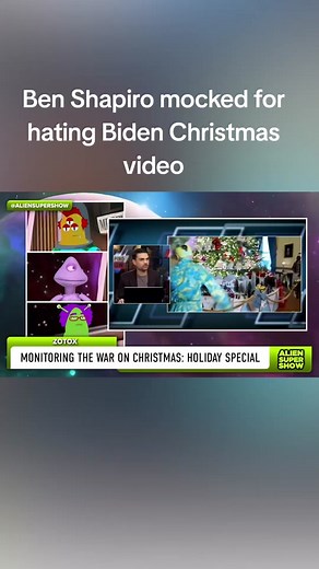 even bill o'reilly is like come on guys this is stupid #benshapiro #foxnews #joebiden #aliensupershow #christmas