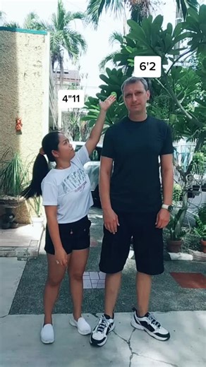 Height Comparison: 6'2 vs 4'11 | Husband and Wife Fun
