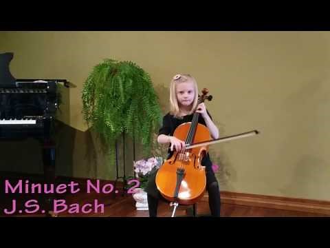 Suzuki Cello Book 1 Graduation Recital by Annalise (Age 6)