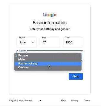 How to make a google account
