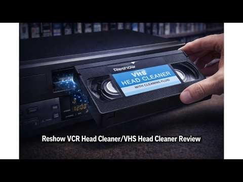 Reshow VCR Head Cleaner/VHS Head Cleaner Review — Is This the Best Choice?