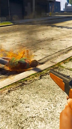 GTA 5 Rooftop Hammer Action | Fast Combat Moment #gta5#gta#gaming