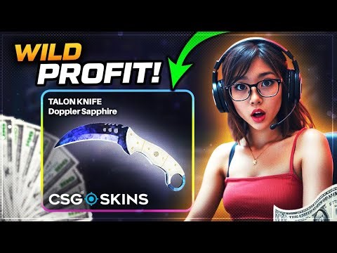 CSGO-SKIN TALON SAPPHIRE İLE ZENGIN OLDUK! CS2 KASA AÇILIMI! Csgoskins Promo Code 2025