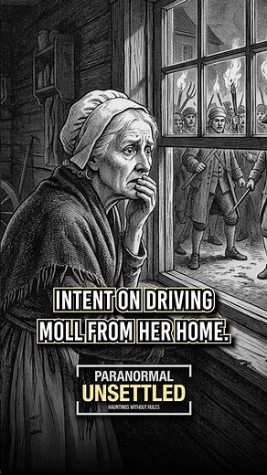 Her home was set ablaze se she set out into the cold forest #haunted #Paranormal #molldyer