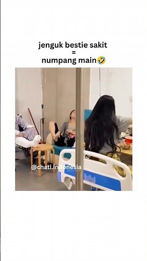 JENGUK TEMEN SAKIT = NUMPAG MAIN | #chatiapp #aplikasiseru #aplikasicariteman