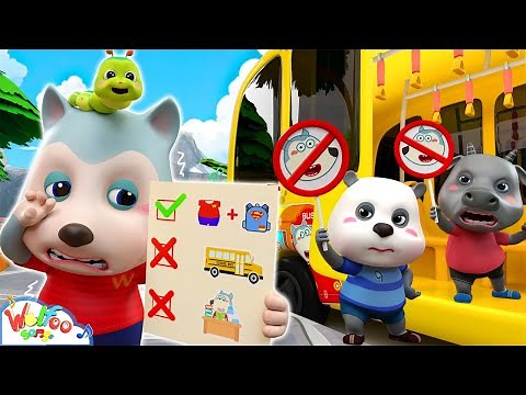 Wolfoo's First Day of School 😍 Wolfoo Family Funny Song | Wolfoo Kids Songs