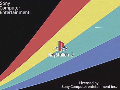 PS2 prototype startup with the menu.
