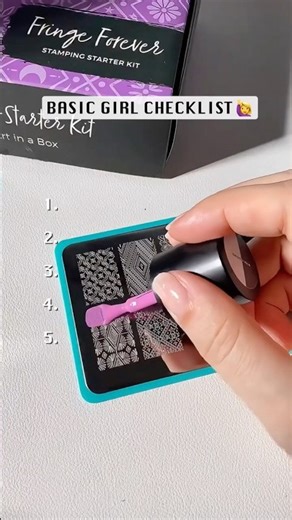 The basic girl checklist 😏