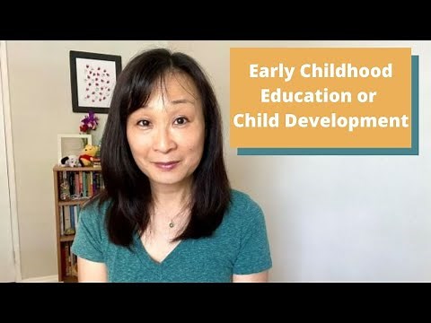 Child Development vs. Early Childhood Education
