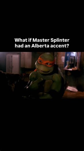 Drew Behm on Instagram: "What if Master Splinter had an Alberta accent? #alberta #tmnt #teenagemutantninjaturtles #roommates"