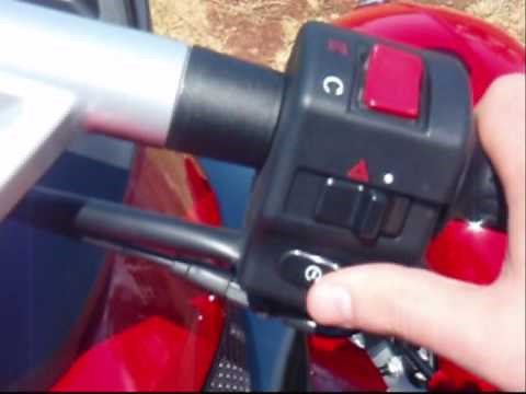 How to start the Can-am Spyder