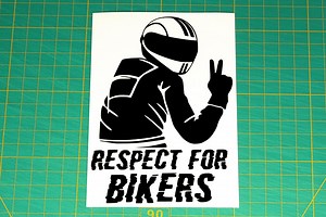 Respect Car Van Sticker Badge - Bumper Tailgate Window Vinyl Decal - Etsy UK
