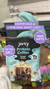 1.8K views · 11 reactions |  Fuel Your Day with 20g Protein + Coffee! Why choose between coffee and protein when you can have both? Javvy’s Protein Coffee gives you 20g of protein in just two scoops with rich coffee and 5 flavors to choose from!  Why Javvy’s?  20g Protein in 2 Scoops = Energy that lasts ⚡ No crashes, no cravings—just pure focus  Prebiotics & MCTs for a happy gut  Save up to 58% OFF + FREE shipping & up to 4 FREE gifts! | Javvy Coffee | Facebook