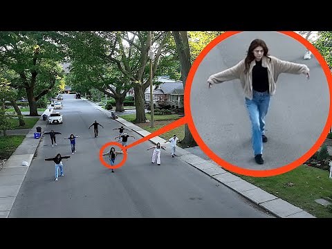 If you ever see your neighbors running like this... lock your doors & hide! (They are bad)