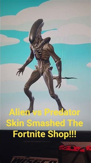Alien vs Predator Skin Smashed The Fortnite Shop!!! #fortnite #gaming #fortniteclips #fortniteshorts