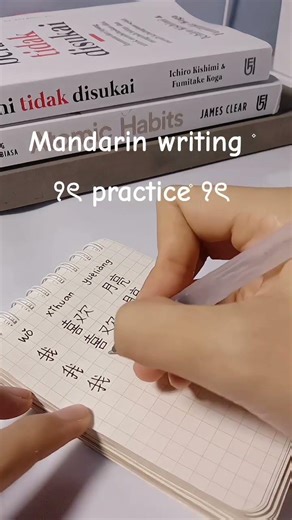 Mandarin writing practice 📝