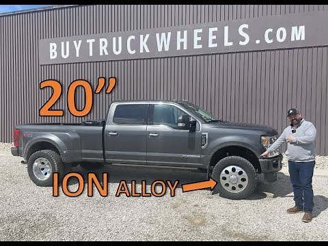 20" Direct Bolt-On ION Wheels On Our 1-Ton Dually