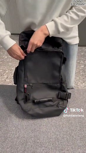 ISLAND ELEPHANT Backpacks Travel Bag for Men Backpack Travel Bagpack Men's Backpack#fashion #travel #islandelephant #fypシ゚viral #fyp #Bag #waterproof #tiktokphilippines🇵🇭🇵🇭🇵🇭 #travelbag #backpacks