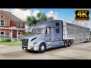 American Truck Simulator | 4K Ultra HD | GAMEPLAY !