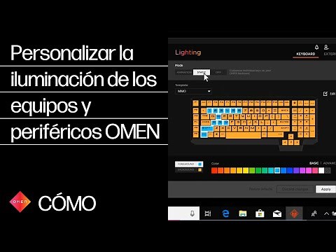 Personalizar la iluminación de los equipos y periféricos OMEN | Equipos de gaming OMEN | HP Support