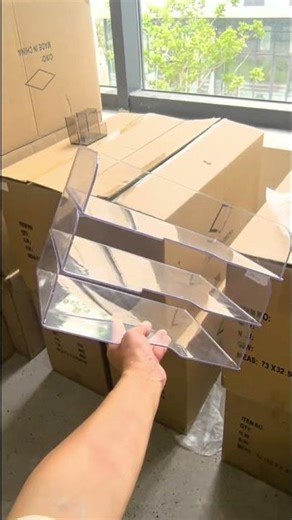 🗂️Desk Organization Essential! Acrylic Multi-Layer File Holder Is Here