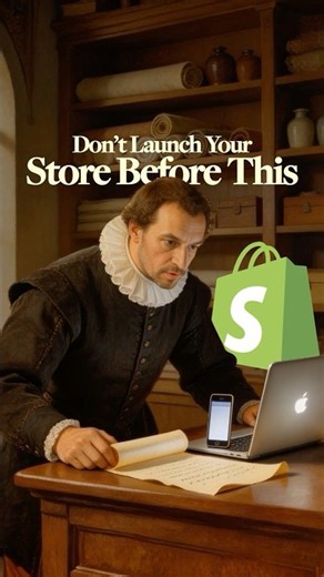 DON'T launch your Shopify store before THIS