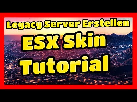 Fivem ESX Legacy Server Creation # 13 // ESX Skin Tutorial // Fivem ESX Server Creation // Txadmin