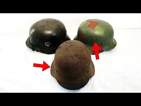 The Basic Differences Between WW2 German Helmets. Quick Identification Guide.